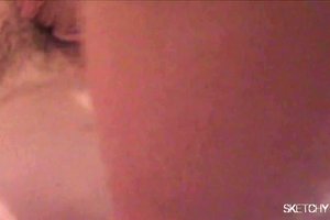 Perverted dude likes to swirl his sinful tongue around dude's dickhead