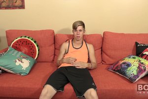 Extremely sinful good-looking blonde has a lot of sex toys