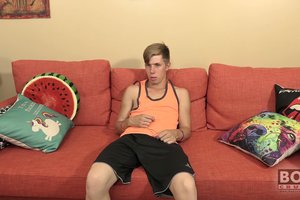 Extremely sinful good-looking blonde has a lot of sex toys