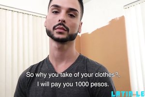 Lovely horny guy is into holding, sucking and pleasing nasty cocks