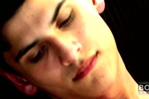 Looks like this guy is getting even hornier while watching his dick getting harder