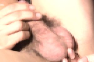 Fat blood pumping junk is pointing to a slutty asian mouth