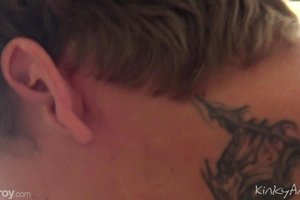 three sexy and extremely horny boys are having fun together