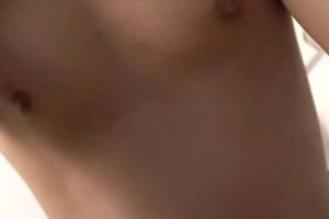 Young hunk is fucking all his holes with huge dildo and more