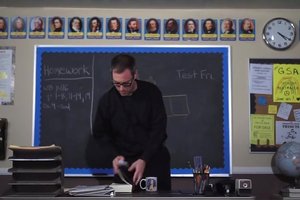 Look at those horny naughty teen boys in school with a priest for boys