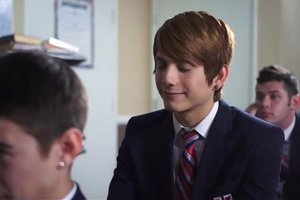 Look at those horny naughty teen boys in school with a priest for boys