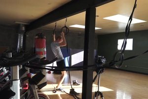 Three sexy guys are filming some naughty scenes as students