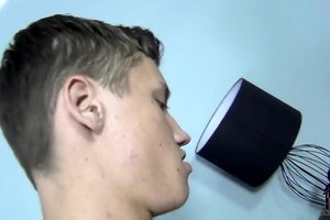 Sexy and naive twinks are in the middle of making some nasty home video